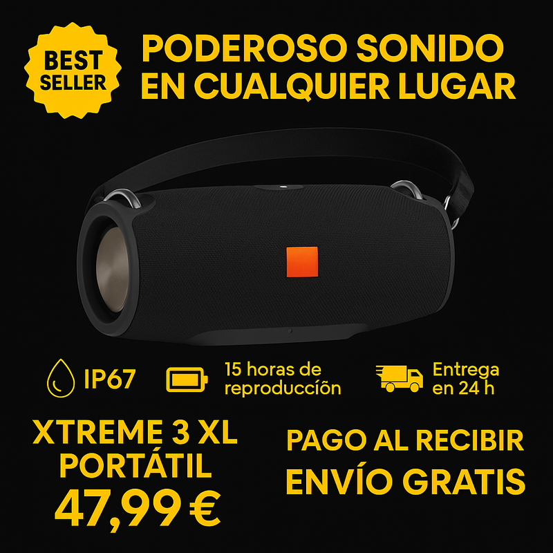 XTREME 3 XL PORTÁTIL